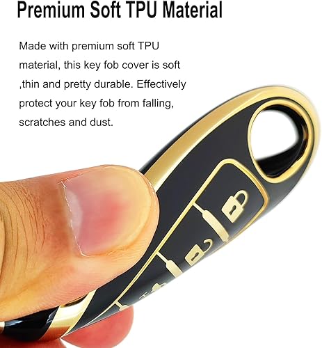 Miniatura 5 de Funda protectora para llavero Nissan compatible con Nissan Pathfinder Rouge 4Runner 2023 2024, accesorios de automóvil