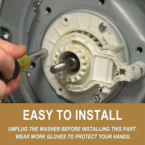 Miniatura 5 de Electronics 4323EA2001C conjunto de acoplamiento para lavadora Compatible con lavadora LG y Kenmore Replaces 1958330 AP5258825 EAP3522903 PS3522903