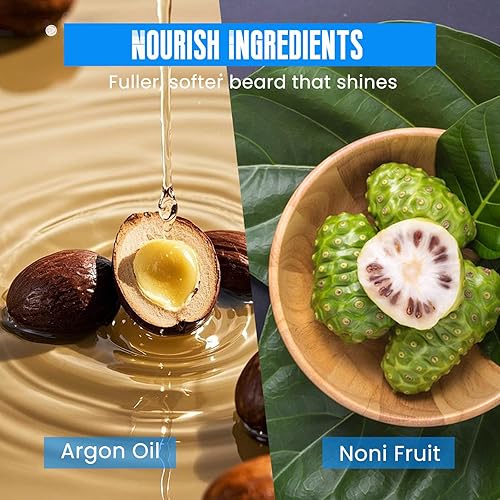 Miniatura 6 de Tinte para barba para hombre, 5 minutos de champú de tinte de barba negro 3 en 1, color bigote y barba para cobertura de cabello gris, larga