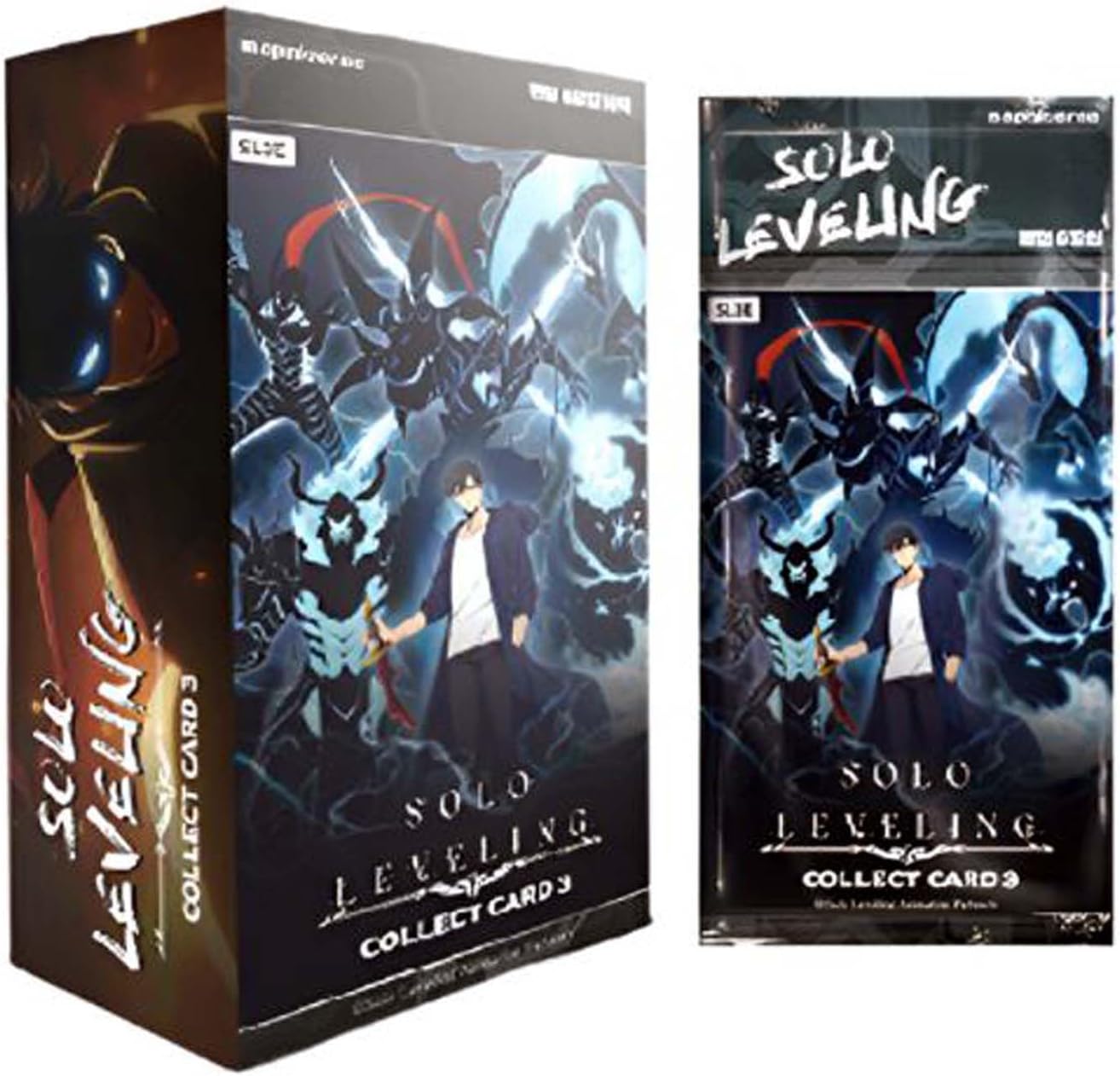 Solo Leveling Collection Card Vol.3 Booster Box SL3E KOR ver. TCG 10Pack 1Box