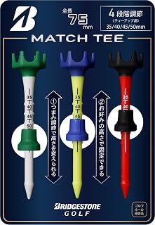 BRIDGESTONE(ブリヂストン) MATCH TEE（マッチ ティー） GA26MT 2026年モデル