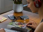 Audioengine D1 32 Bit Desktop Headphone Amp and DAC, Preamp, USB/Optical Inputs, Hi-Res Audio Playback