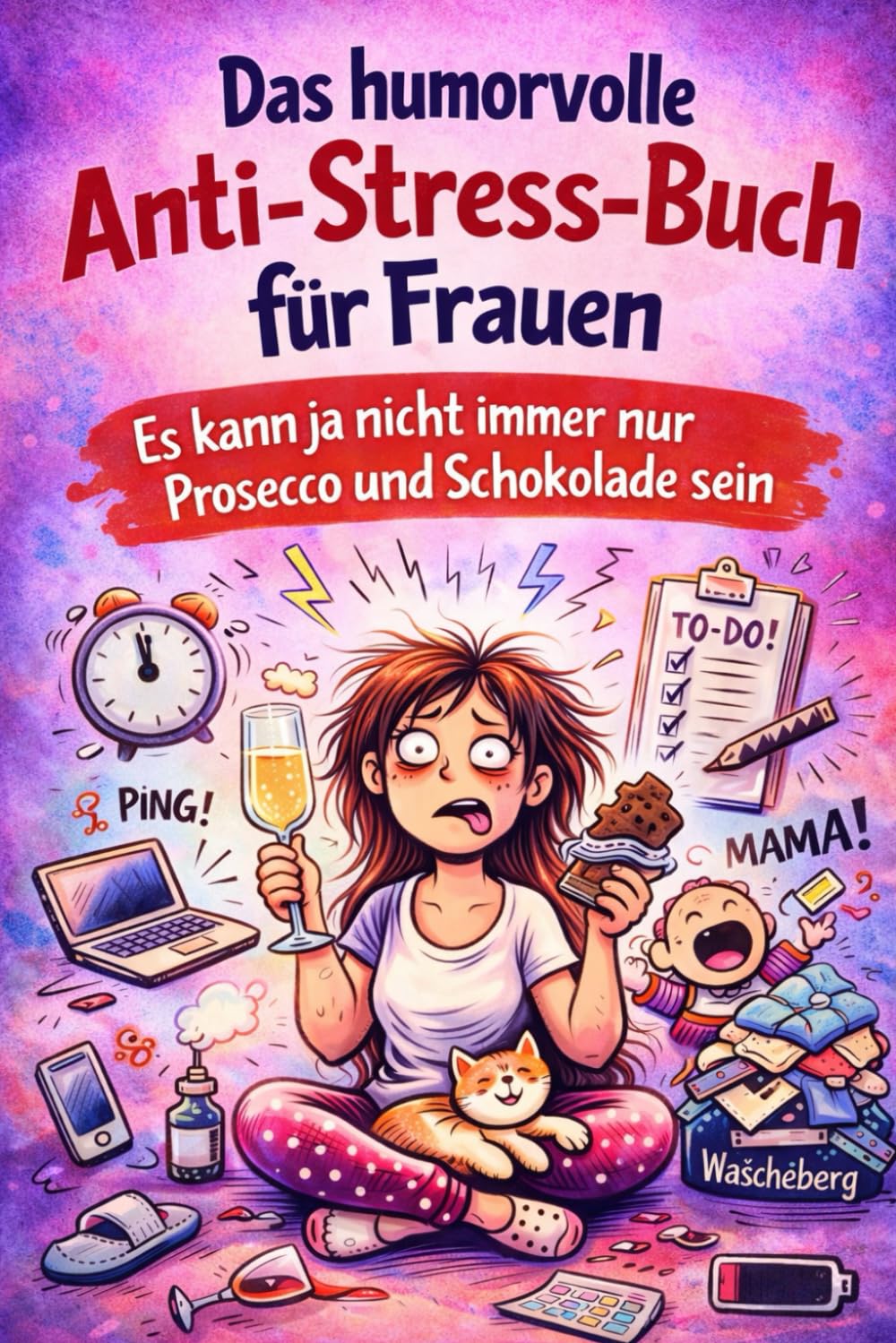 Das humorvolle Anti-Stress-Buch für Frauen: Es kann ja nicht immer nur Prosecco und Schokolade sein