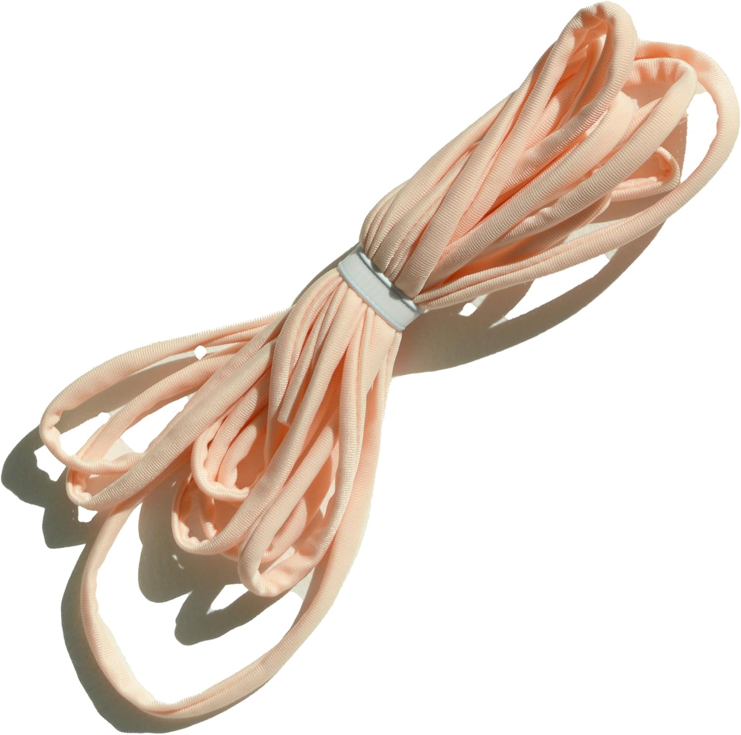 5 Yards 5mm 1/4 Pink Elastic Cord Masks Swimwear Pink