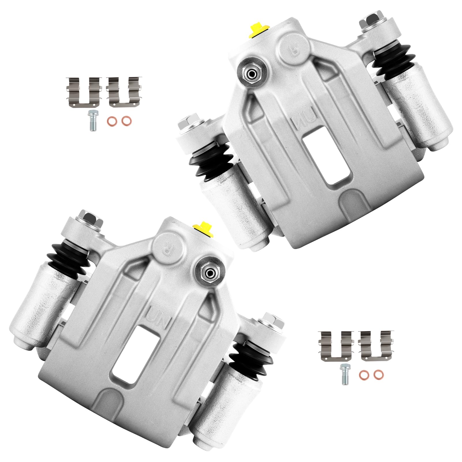cciyu Rear Left &amp; Right Disc Brake Calipers Assembly 19-B3427 19-B3426