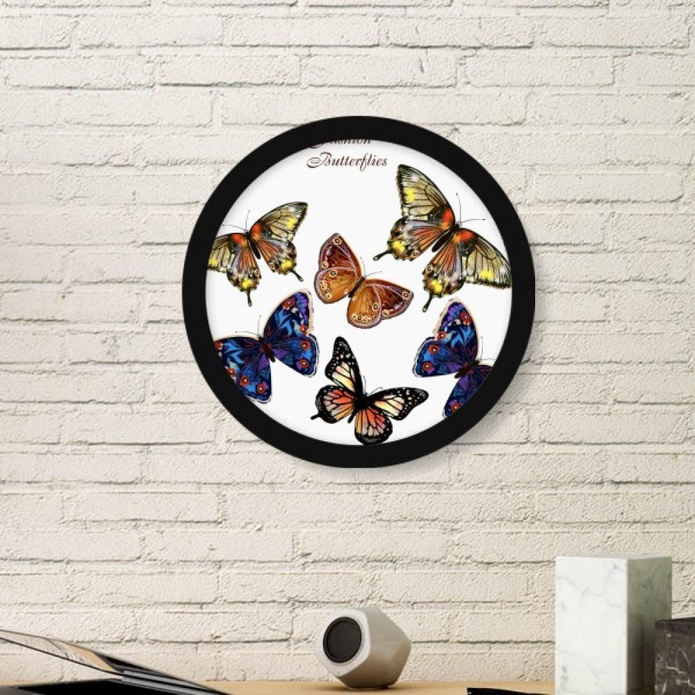 Cadre photo papillons multicolores idee de cadeau de pendaison de cremaillere