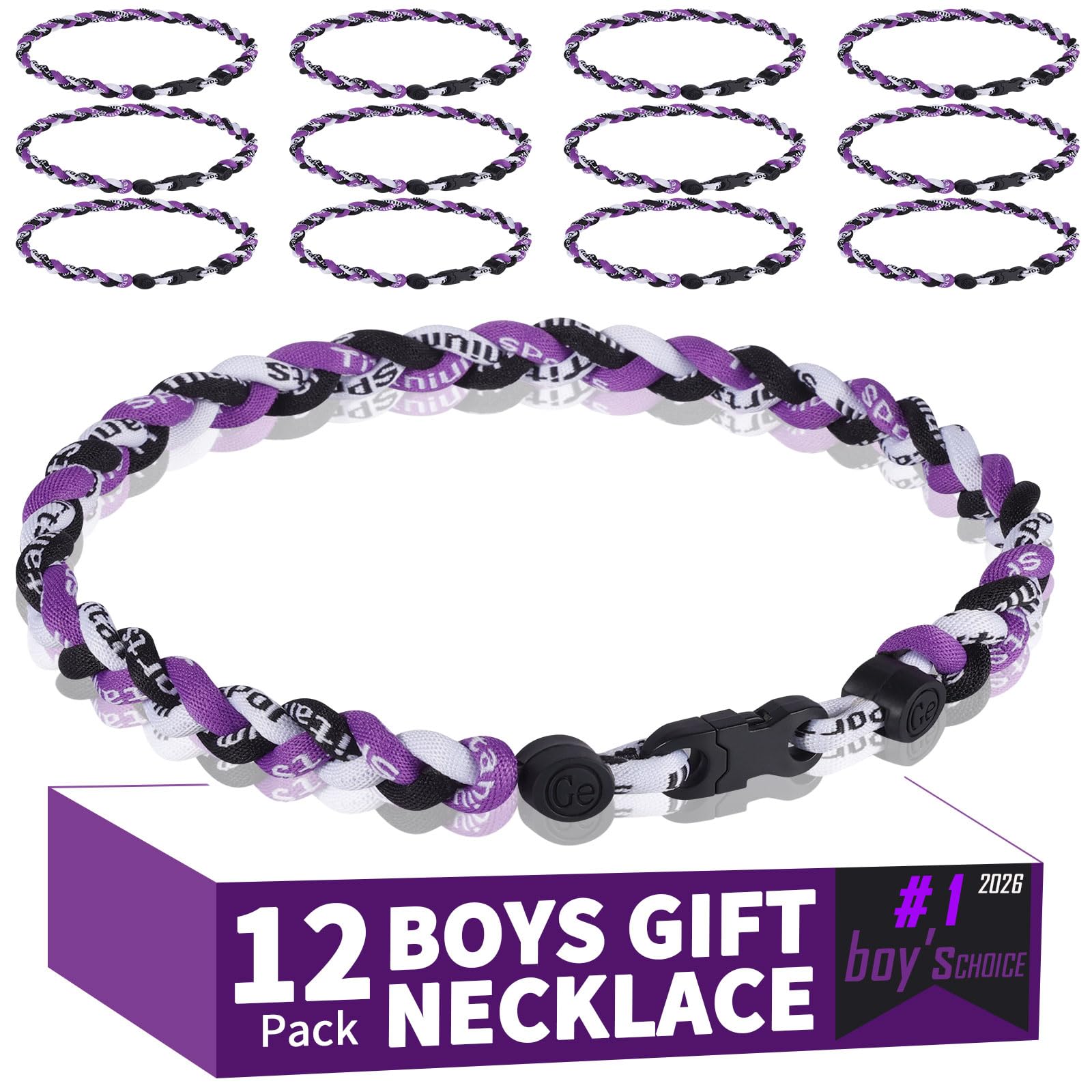 Dixlp 12 Pack Baseball Necklaces