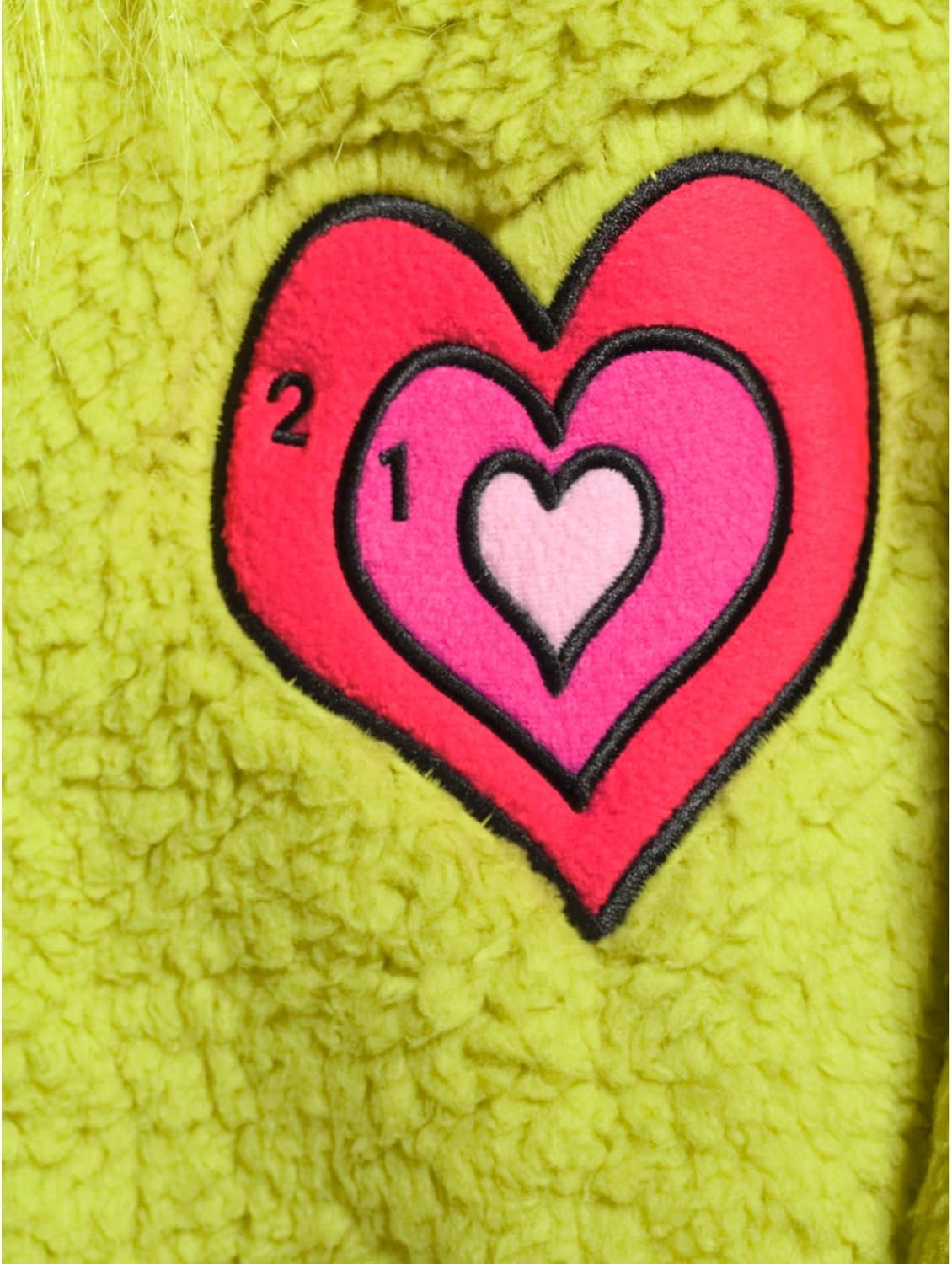 The Grinch Men's Fuzzy Plush Warm Holiday Hooded Union Suit Pajamas - Image 4