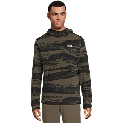 Мужская толстовка The North Face Glacier Fleece Pullover Hoodie-Print new taupe green edge