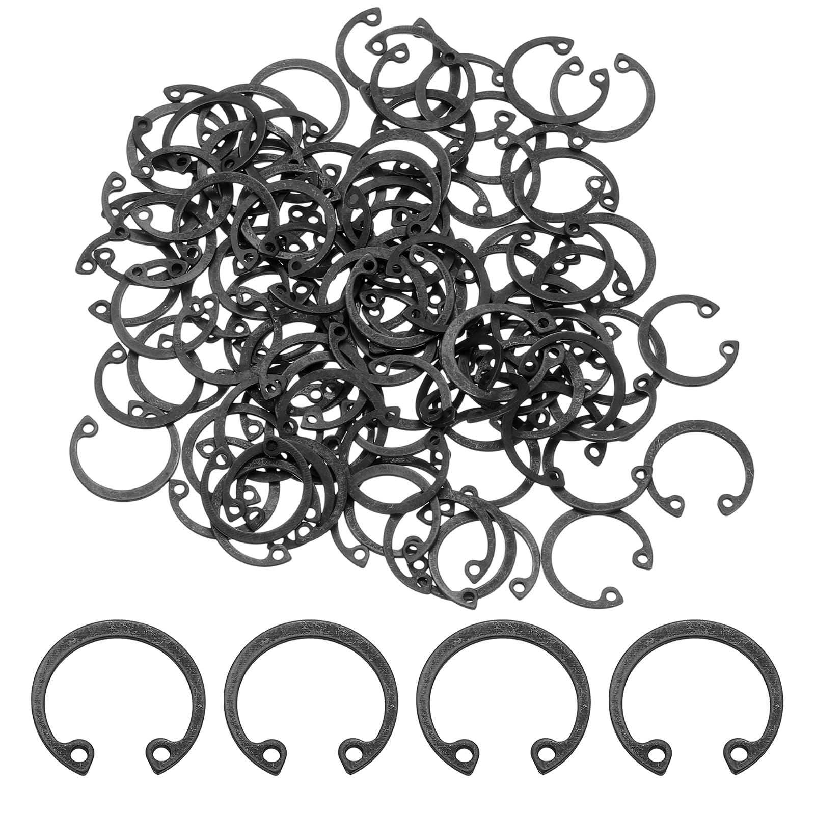 Internal Retaining Rings - 20 Pcs 65Mn Steel -10 Internal Retaining Rings - 20 Pcs 65Mn Steel -10