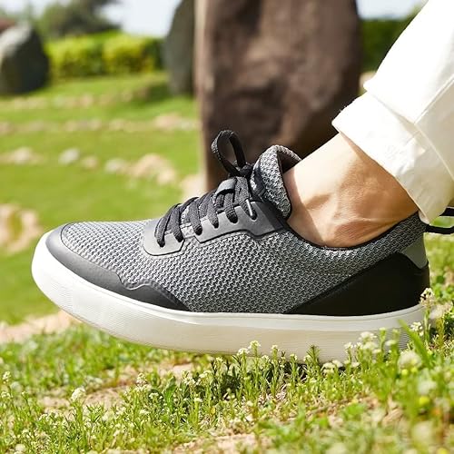 Miniatura 6 de OrthoComfoot Zapatillas ortopédicas de moda para hombre con soporte de arco cómodos zapatos ortopédicos para fascitis plantar, zapatos de caminar