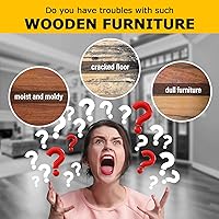 Vista 4 de CARGEN Pulidor de cera de abejas para muebles, cera de abeja para muebles de madera, cera de madera para mesa de comedor, puertas de suelo, sillas