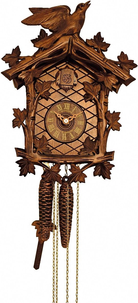 Anton Schneider Cuckoo Clock 16 Leaves, Bird