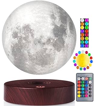 Amazon.co.jp: VGAzer 浮遊月ランプ、16色 20モデル