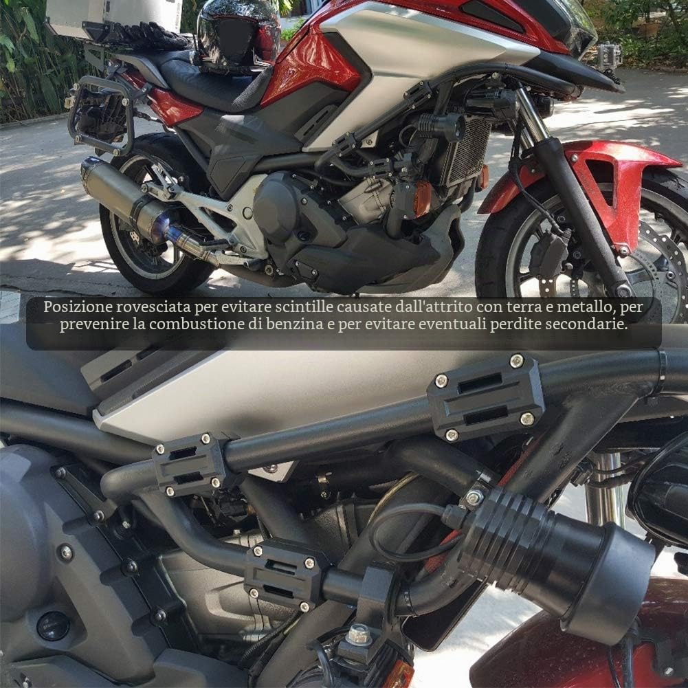 3 paia blocchi decorativi paraurti moto universale protezione moto paraurti moto blocco decorativo blocco moto protezione paraurti moto blocco protezione decor 22/25/28 mm per R1200GS R1150GS