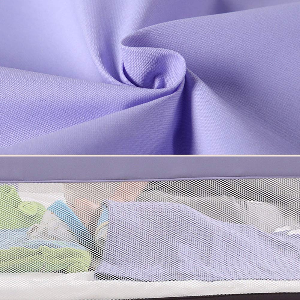 Barandillas De Cama Protección Barandilla De Cama Abatible hacia Abajo Barandilla De Malla con Protección contra Caídas De Malla Ventilada para Cama Individual/Doble, Caqui (Tamaño