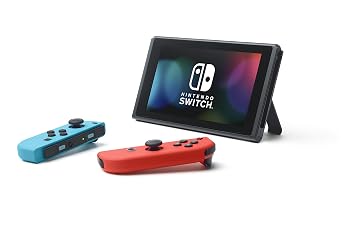 Nintendo Switch with Neon Blue and Neon Red JoyCon HAC-001 w/ Mario Kart 8 Deluxe