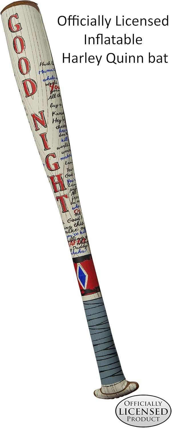Rubies DC Birds of Prey: Harley Quinn Costume Accessory Inflatable Bat for Adults, Women's - Image 3