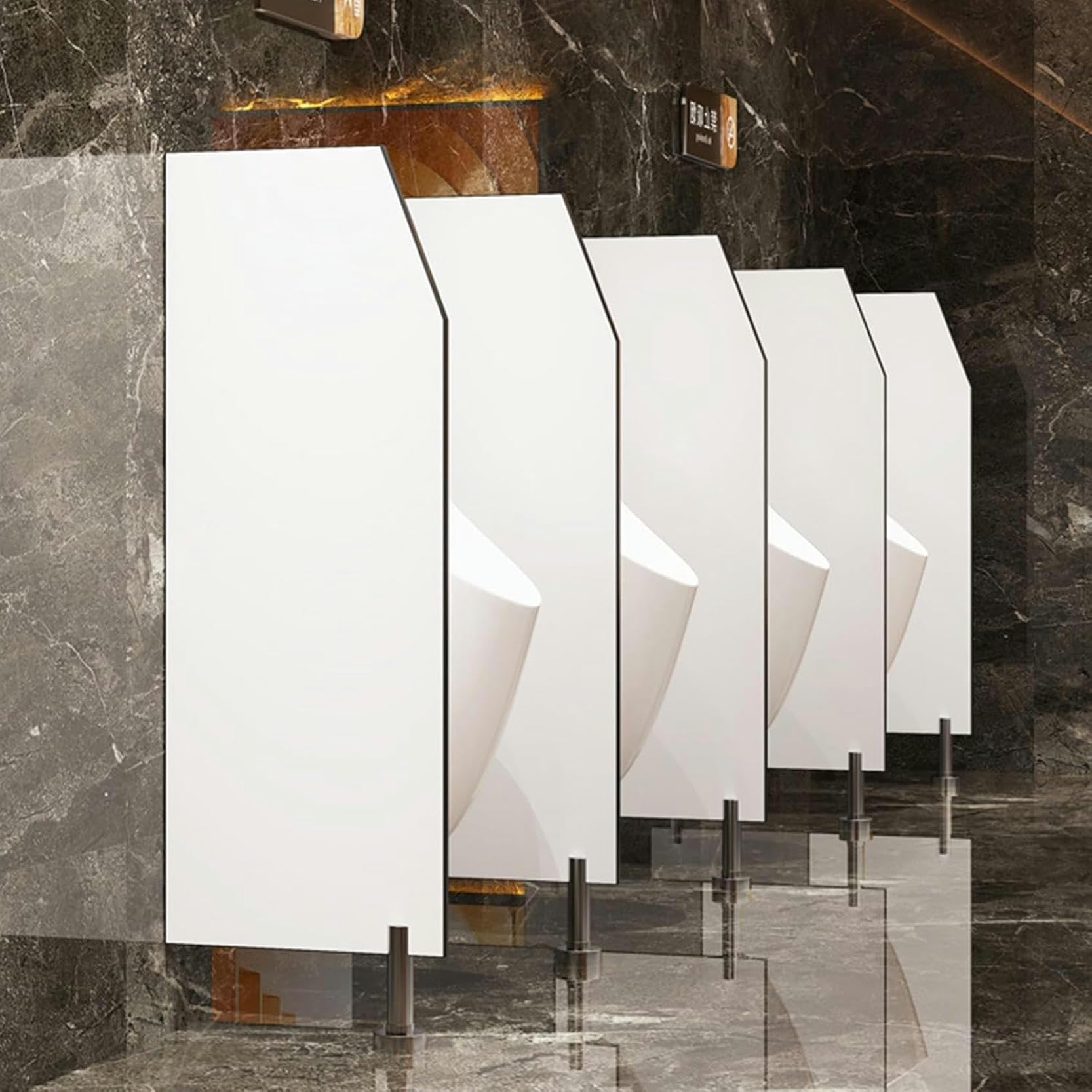 Parte della toilette dell'acciaio inossidabile con il bordo del deflettore & - Solut della stalla del bagno per i mercati degli uffici & i servizi igienici pubblici