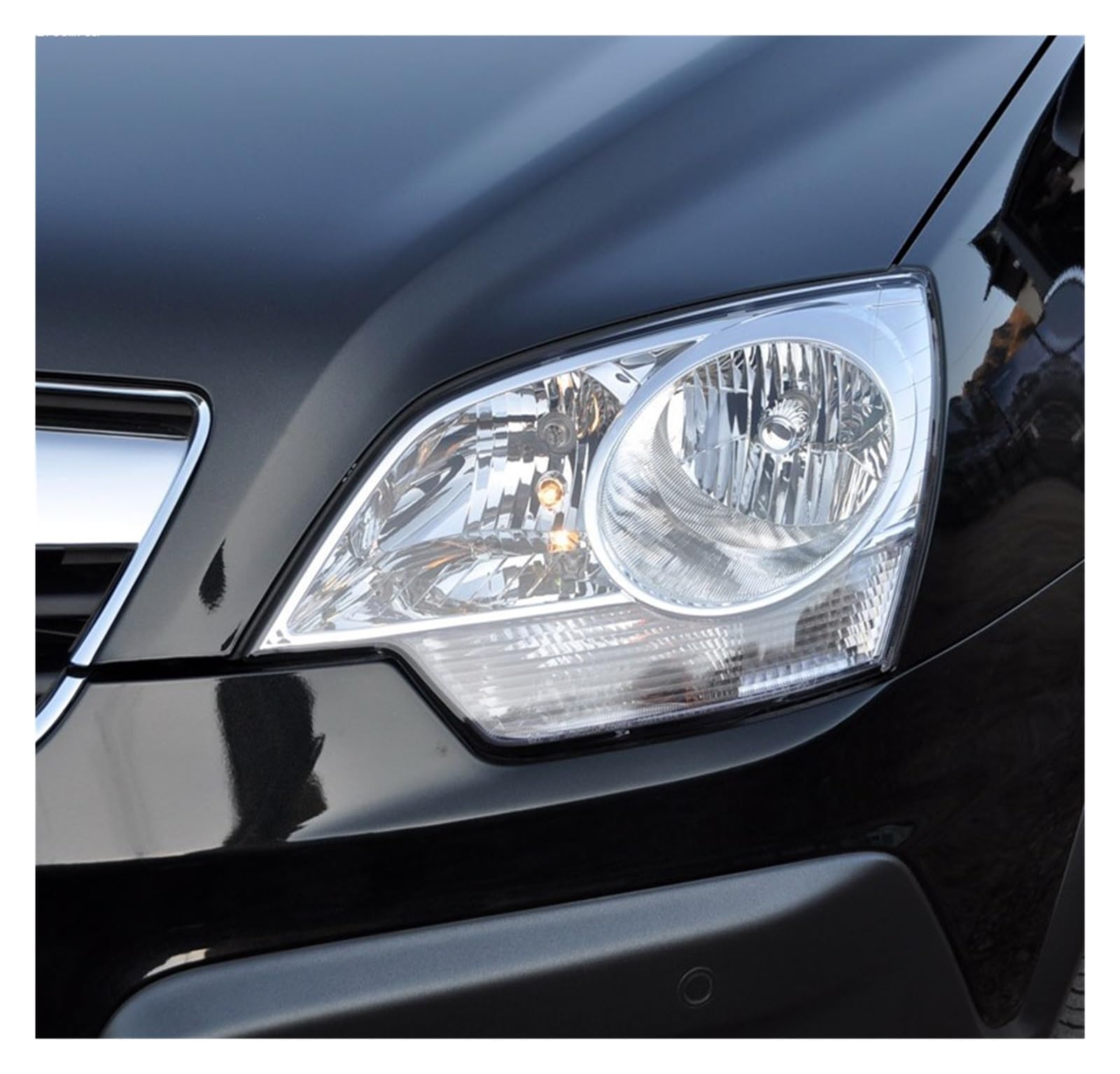 Couvercle phare anti-jaunissement Opel Antara plastique haute clarté