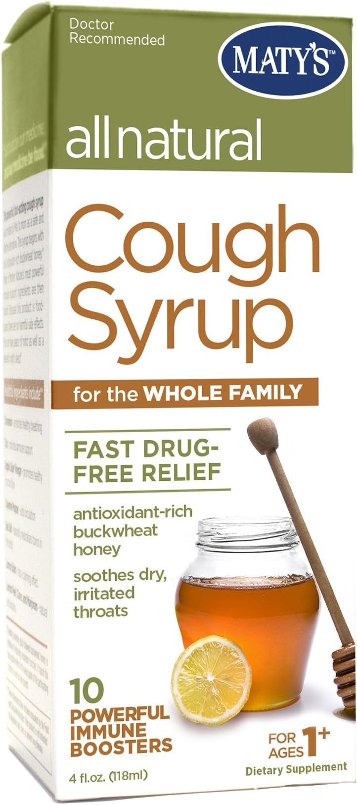 Matys All Natural Cough Syrup, 4 Fl Oz