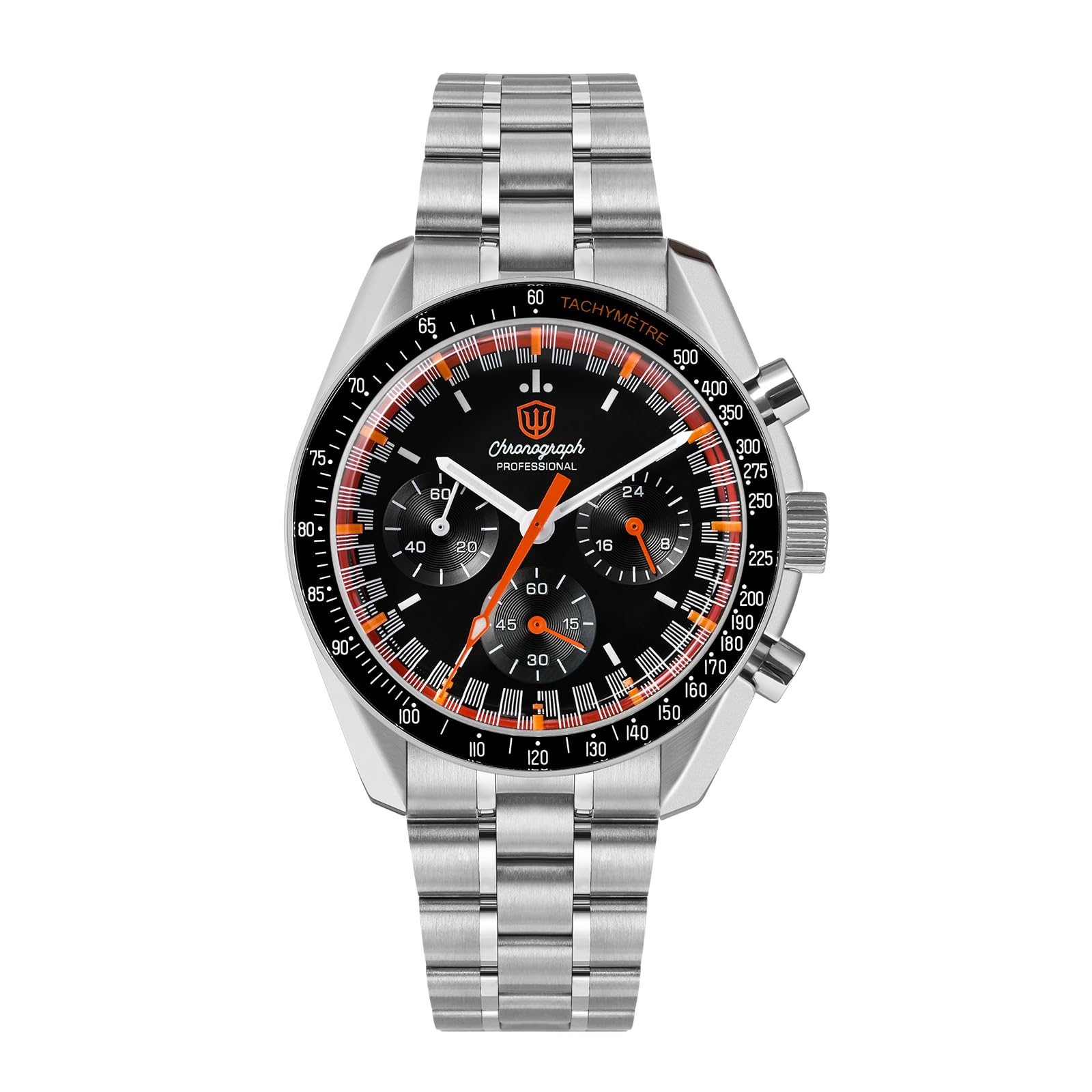 watchdives WD1860 WD1861 WD1863 Orologio da Polso Cronografo Uomo Giappone VK63 Quarzo Orologi Sportivi 40mm Bolla Vetro Zaffiro 100M ubacqueo