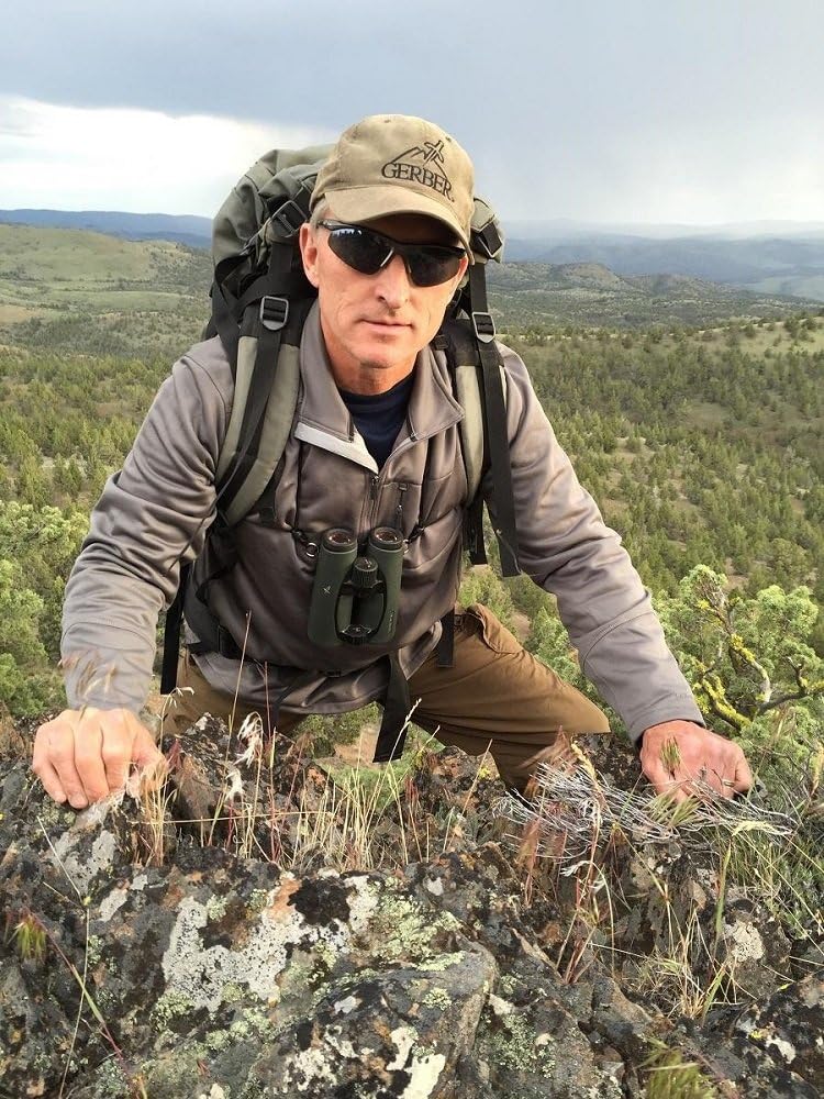 Rick Young Outdoors Premium Binocular Harness - Adjustable Chest Strap for Hunting, Birding & Hiking - Comfortable Waterproof Quick-Release System