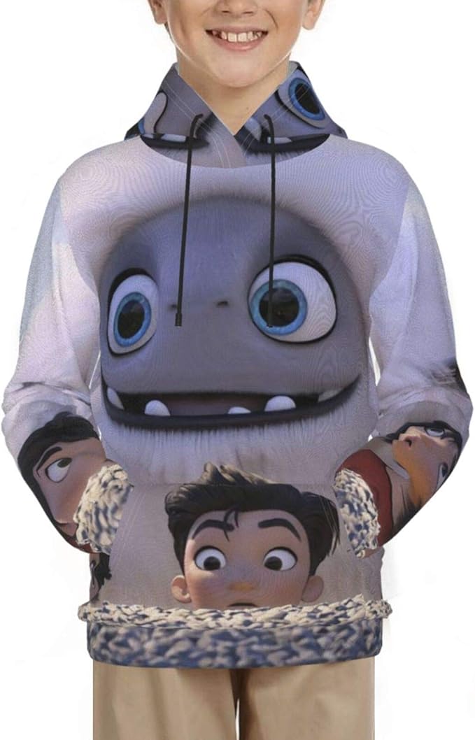 ZHKERYNA Boy's Abominable Hoodie Fun Sweaters