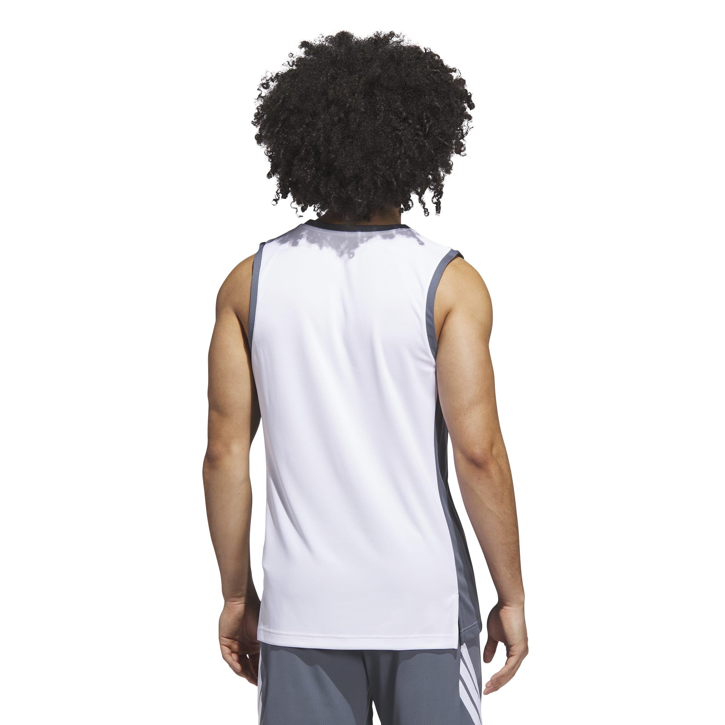 adidas Homme Mens Pulse Speed Bball Jersey