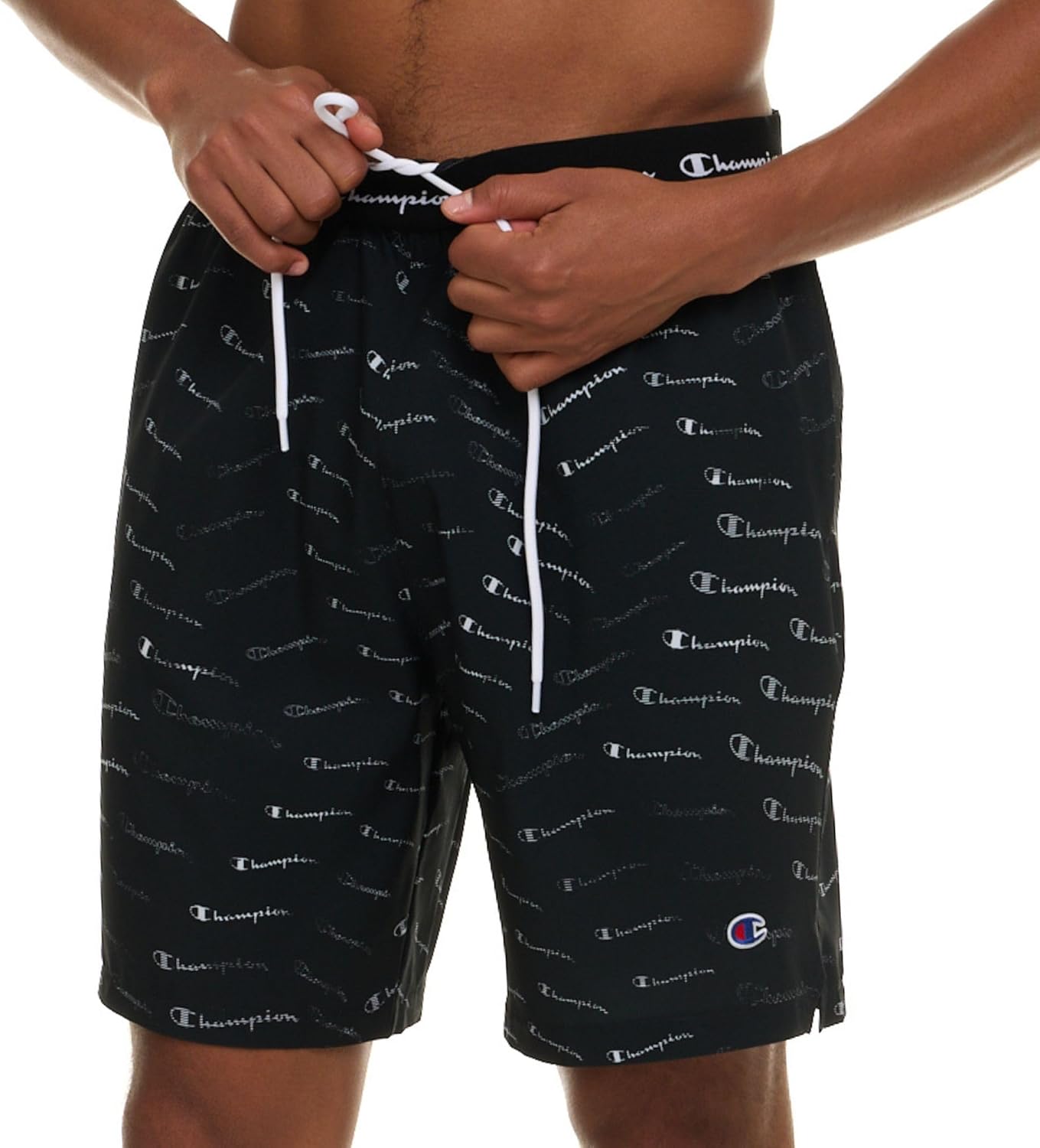 Champion Mens Swim Trunks with Mesh Liner, 7" Inseam Quick Drying Mens Bathing Suit, Board Shorts for Swimming and Beach - Image 4