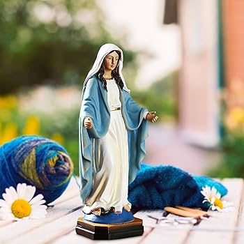 Amazon.co.jp: Opilroyn Lady of Grace 像 - 聖母マリア像 8.8インチ Amazon.co.jp: Opilroyn Lady of Grace 像 - 聖母マリア像 8.8インチ