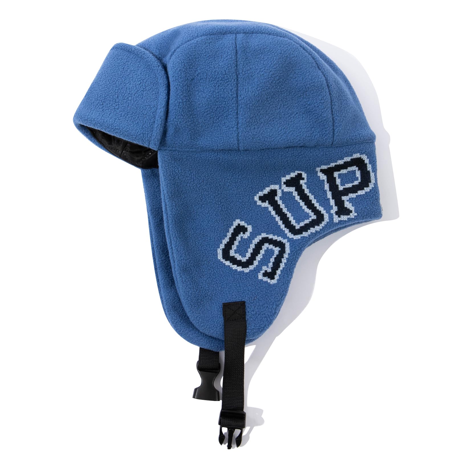 Cappello Invernale, Cappello da Cacciatore in Pile, Cappello Aviatore Caldo, Cappelli Invernali con paraorecchie, Russo(PL2402Blue)