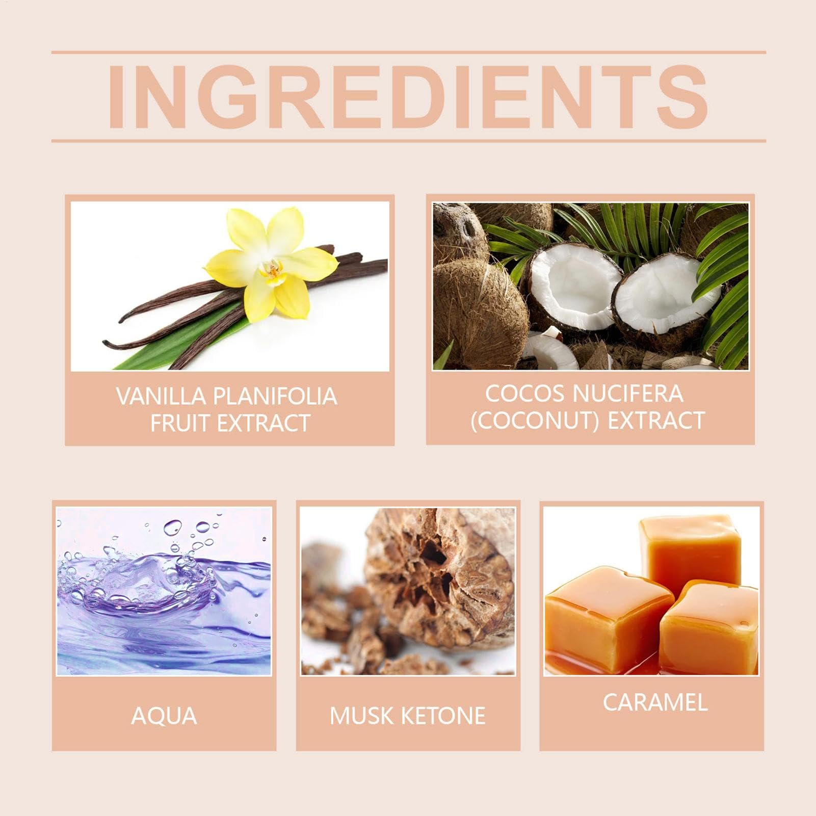 Caramel Fragrance - 100ml Body Mist | Body Mist For Women | Long Lasting Womens Spray | Fragrance Spray Scent Long Lasting Body Spray | Fragrance Spray Scent | Body Spray For Women Men Unisex