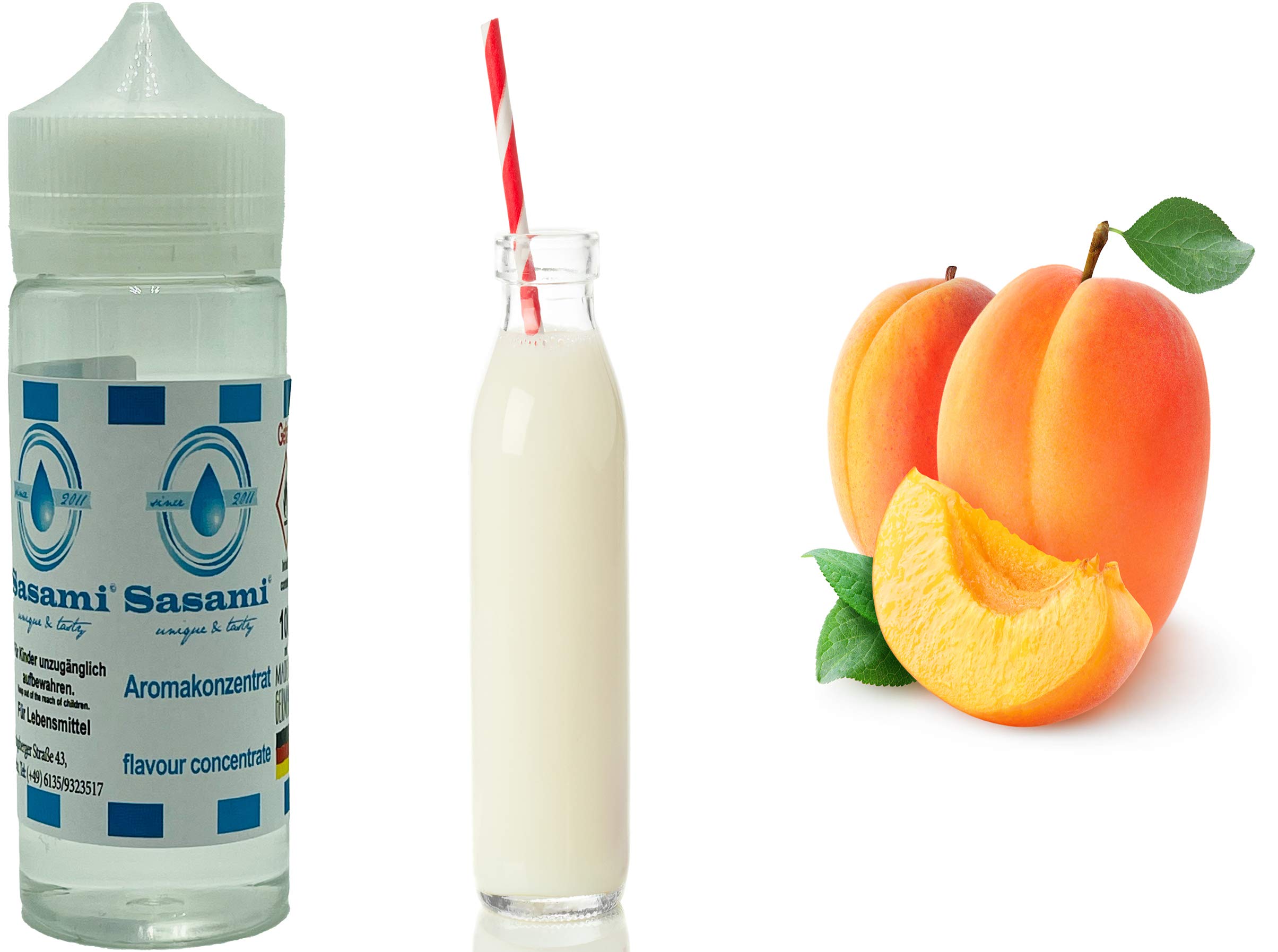 Buttermilch Pfirsich Aroma Konzentrat - Vegan - Sasami - 100ml