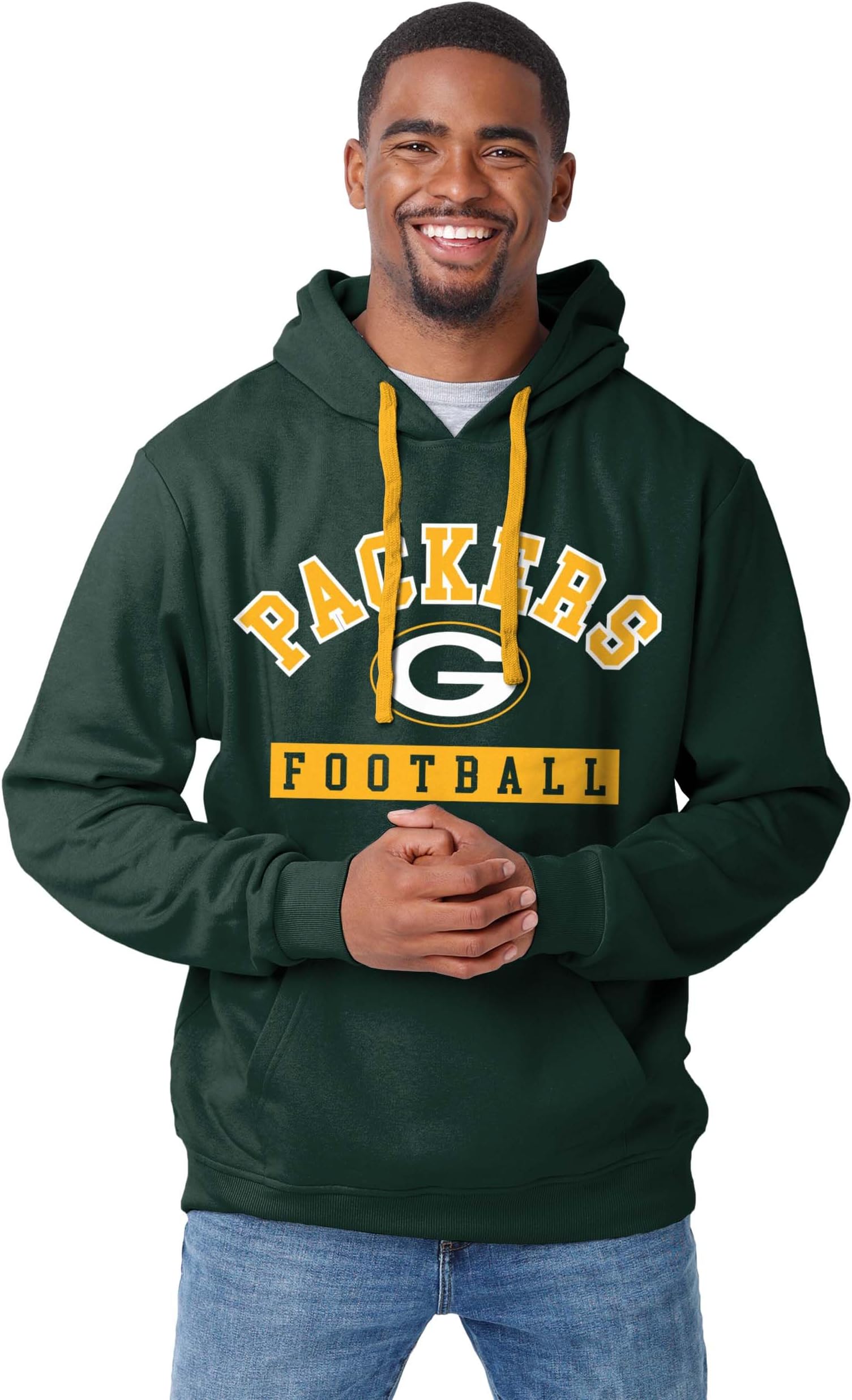 Men's NFL Team Logo Solid Wordmark Hoodie