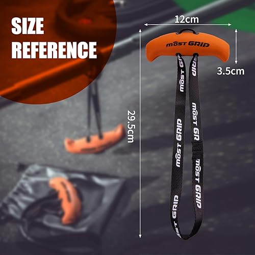 Miniatura 5 de Manijas de agarre neutro para entrenamiento de gimnasio en casa, empuñaduras ergonómicas con antideslizante para fila de barra en T