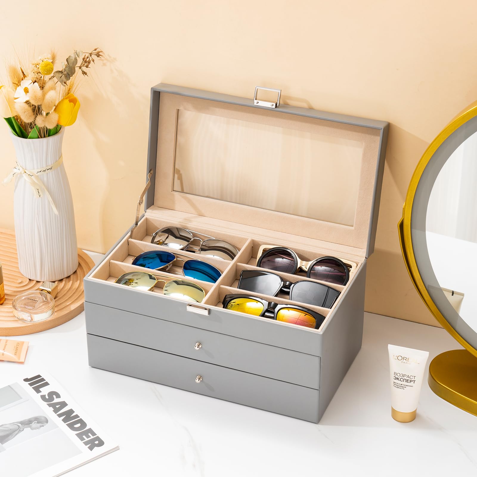 ProCase organizer na okulary przeciwsłoneczne Uniseks Sunglasses Organizer