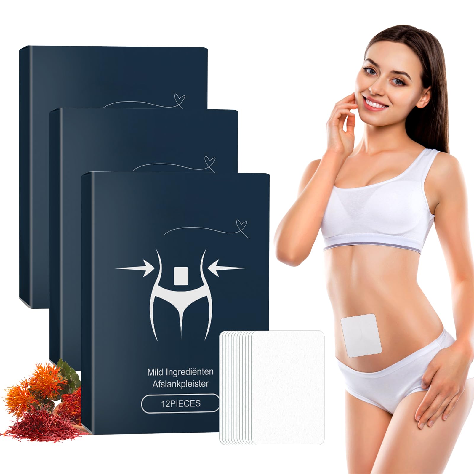 Rejuvacare Ozem Patch 36PCS, Rejuvacare Ozempatch Natural Ingredients for Women Girls, Firming, Moisturizing,Gentle