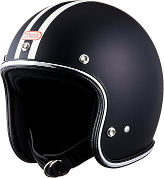 TT&CO. Motorcycle Helmet, Jet Helmet, Super Magnum Standard Made to Fit Japanese Users with a Slim Shape FREE 57-58cm, PSC/SG/DOT Standards, Harley, American, Removable Interior