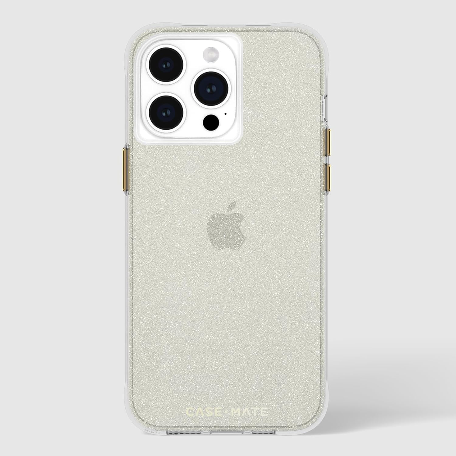 Case-Mate iPhone 15 Pro Max Case - Sheer Crystal Champagne Gold [12ft Drop Protection] [Wireless Charging Compatible] Luxury Cover w/Cute Bling Sparkle for iPhone 15 Pro Max 6.7", Anti-Scratch, Slim - Image 8