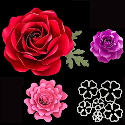 Miniatura 6 de DIY Scrapbooking Artist - Troqueles de corte de flores de margarita, plantillas de corte de metal para álbumes de recortes, troquelado para hacer