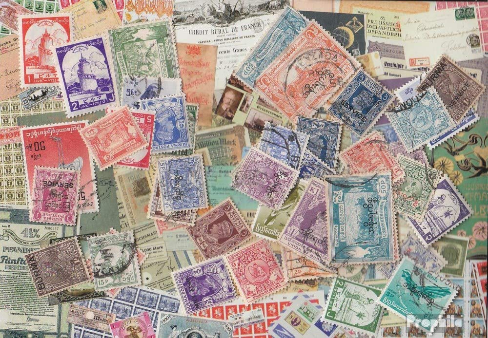 Birma 200 diversi Francobolli con Mynamar (Francobolli per i collezionisti)