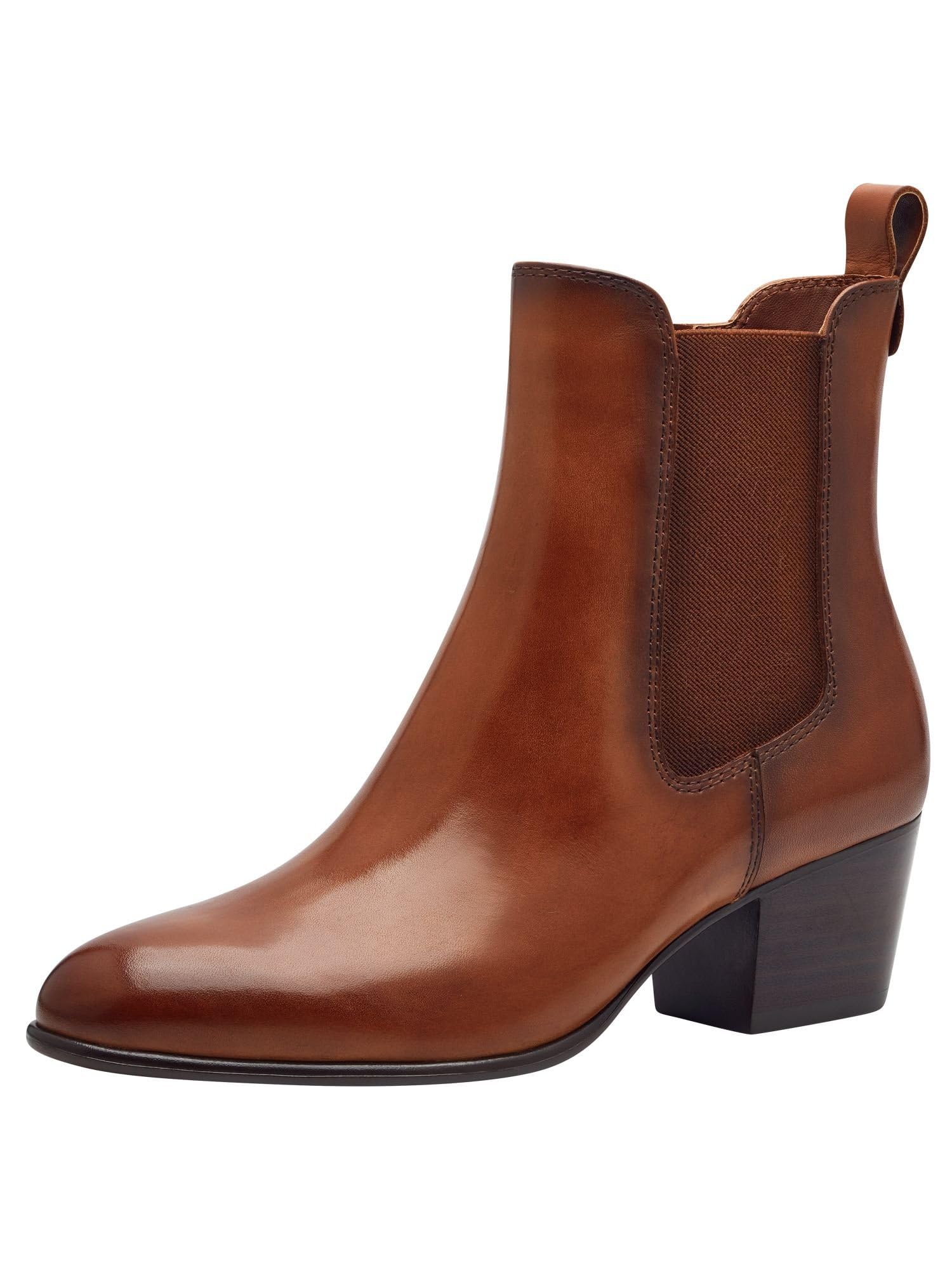 Bottines Chelsea Tamaris Pour Femme - Cuir Véritable - Confort Garanti