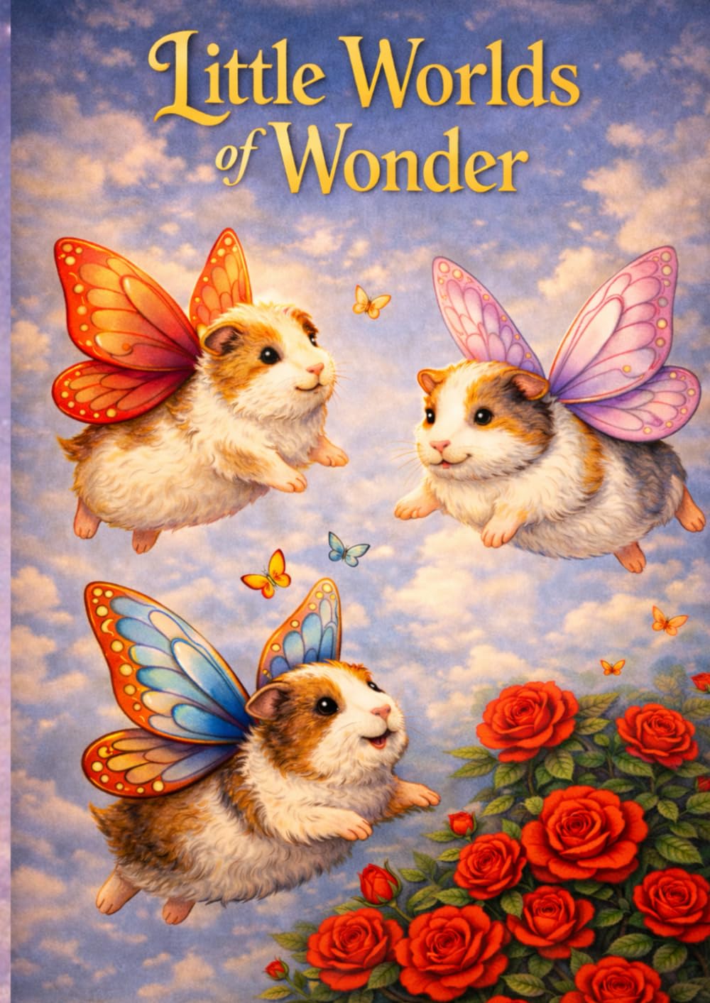 Little Worlds of Wonder: An Enchanted Fantasy Colouring book for Adults and Teens