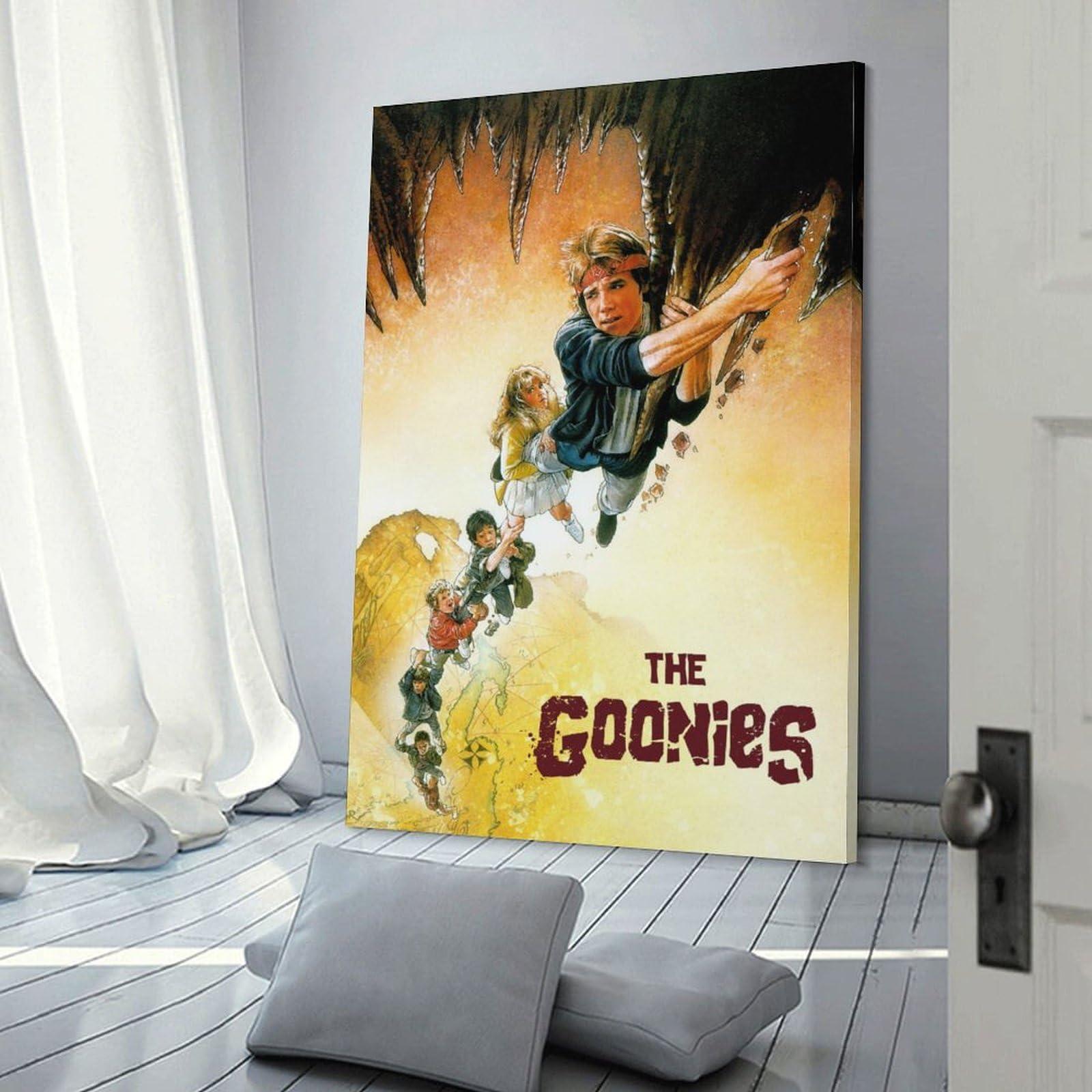 Amazon.co.jp: 映画ポスター グーニーズ The Goonies キャンバス
