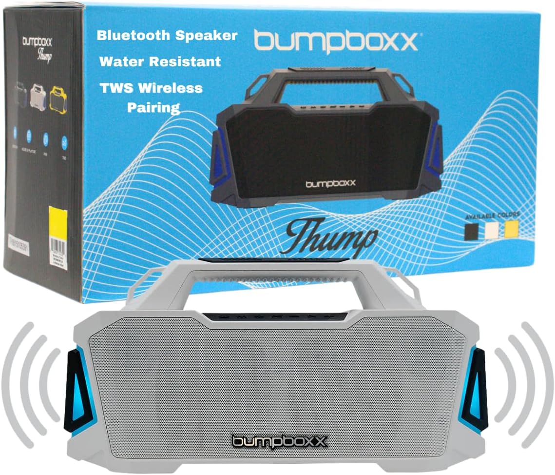 Bumpboxx Thump speaker and packaging