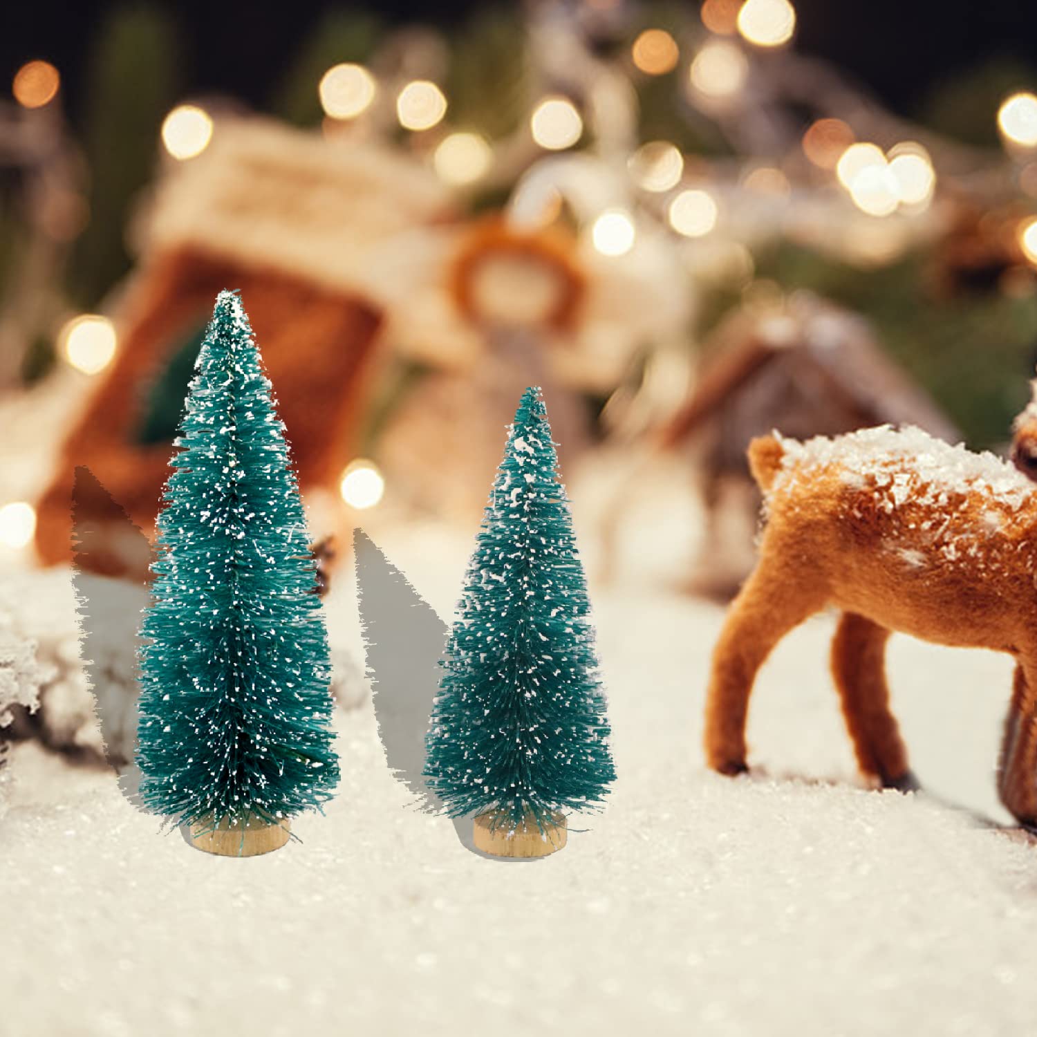Mini albero di natale - Albero Di Natale Con Neve | Confronta prezzi | Mini alberi di Natale