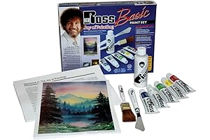 Martin/ F. Weber Bob Ross Basic Oil Paint Set (R6505): A Comprehensive...
