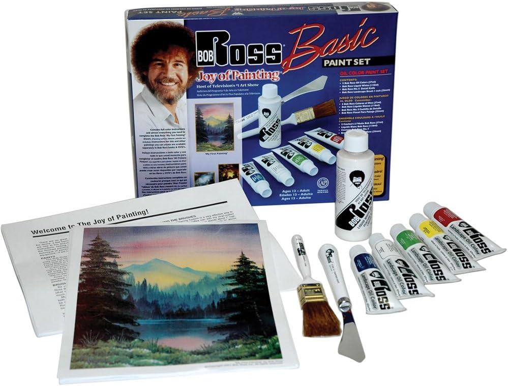 Martin/ F. Weber Bob Ross Basic Oil Paint Set (R6505)