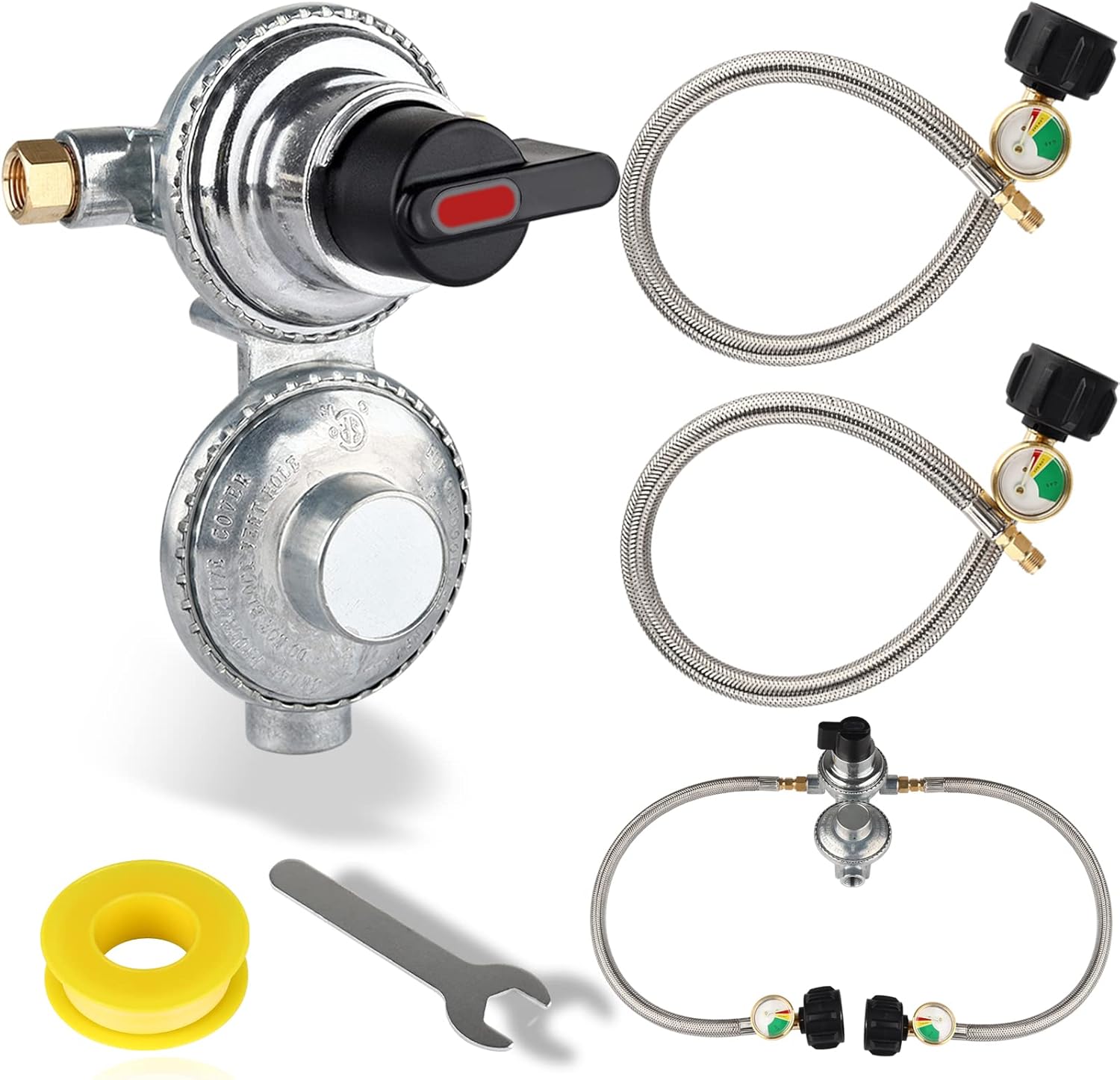 XINAXDE 2Stage Automatic Changeover LP Propane Gas